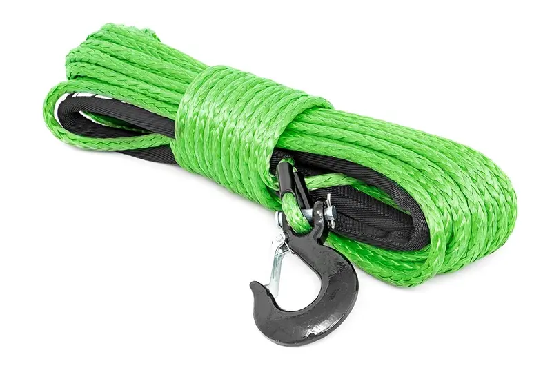 Synthetic Rope | 3/8 Inch | 85 Ft | Lime Green 1