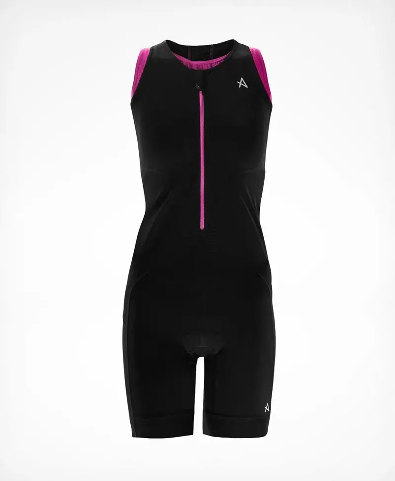 Tana For Huub Women's Tri Suit-Black/Pink 1