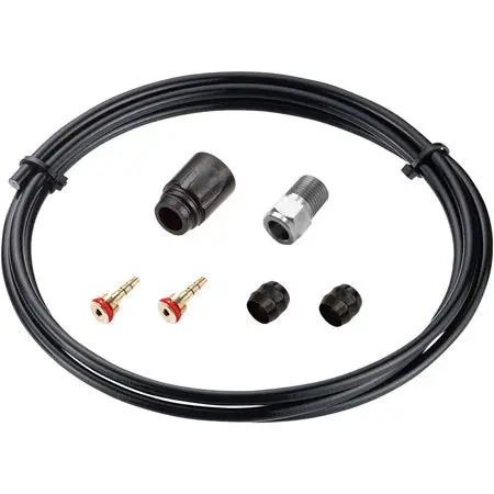 Tektro #30 Hydraulic Brake Hose Kit - With Connecting Bolt Unit, 5.0Mm X 2000Mm 1