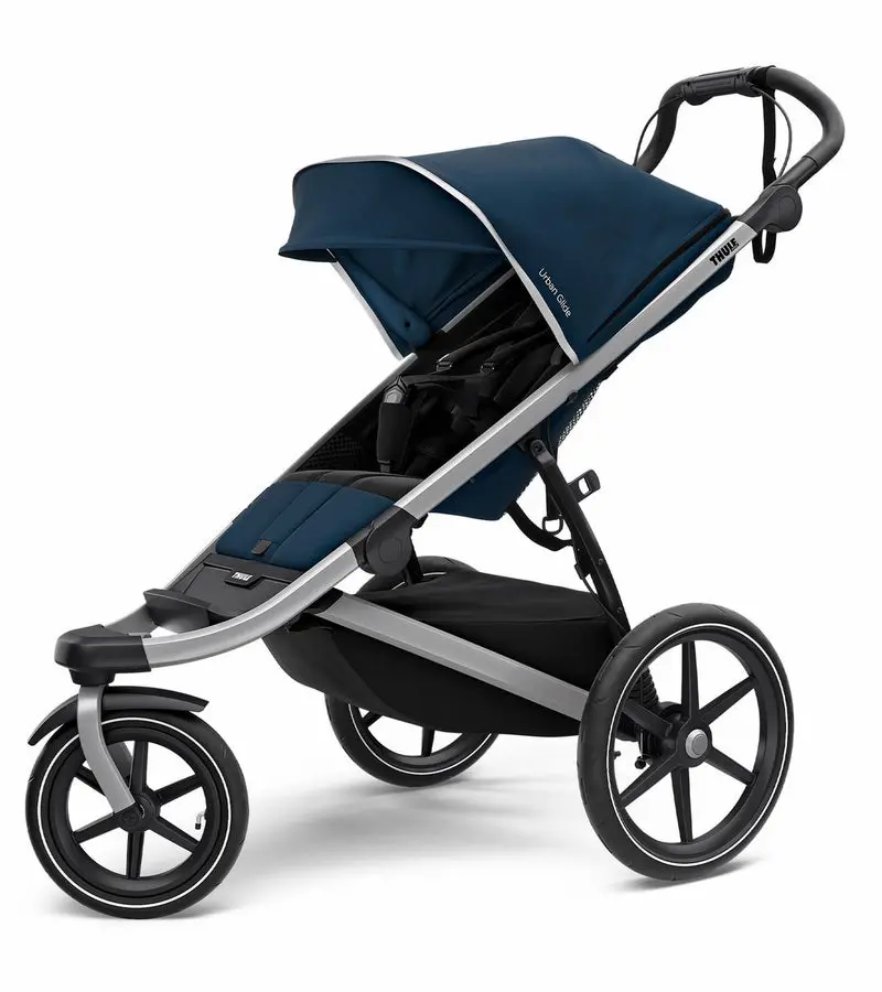 Thule Urban Glide 2 Single Jogging Stroller - Majolica Blue (Open Box - New) 1
