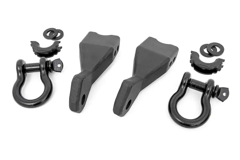 Tow Hook Brackets | D-Ring Combo | Chevy Silverado 1500 2Wd/4Wd (2019-2025 & Classic) 1