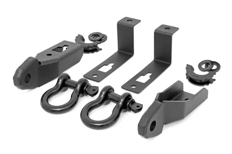 Tow Hook Brackets | D-Ring Combo | Ford Ranger 2Wd/4Wd (2019-2023) 1