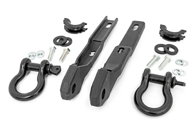 Tow Hook Brackets | D-Ring Combo | Nissan Titan 2Wd/4Wd (2017-2024) 1