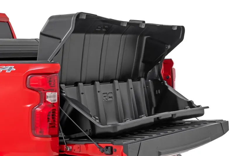 Truck Bed Cargo Storage Box | Lid & Box | Easy Access | Full Size 56" 1
