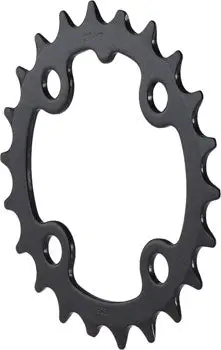 Truvativ Trushift 24T X 64Mm Black Chainring Steel 1