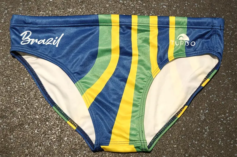 Turbo Men's Water Polo Swimsuit Brazil 2