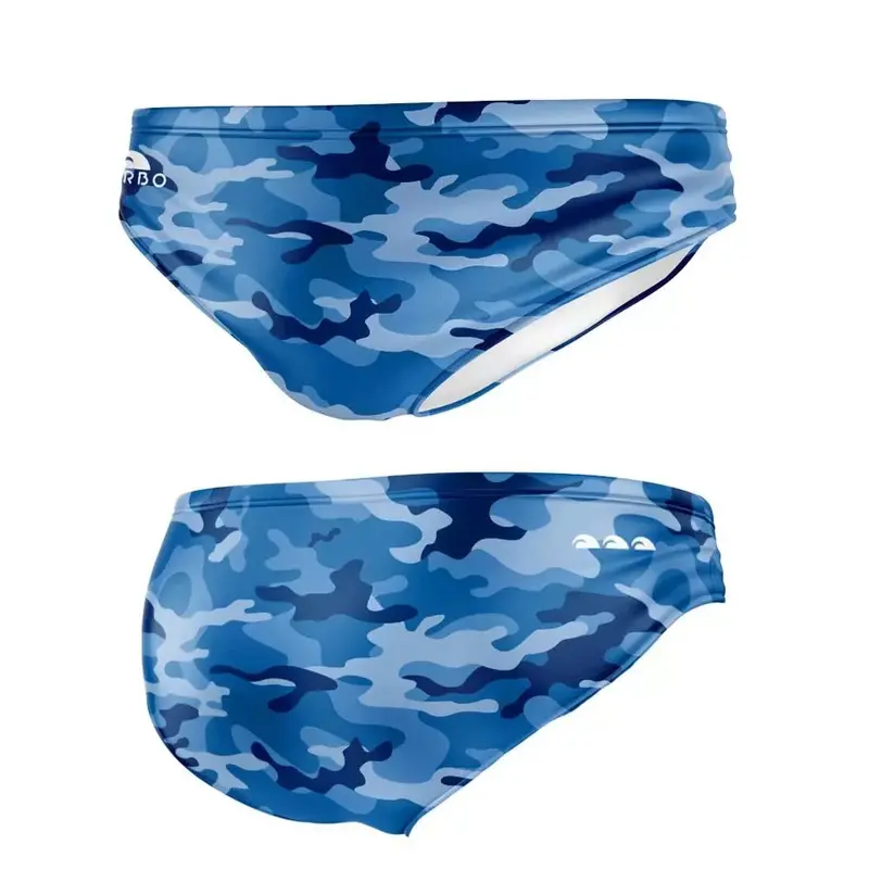 Turbo Men's Water Polo Swimsuit Graph Camo 1