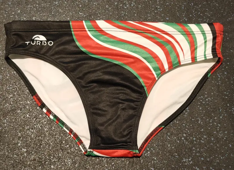 Turbo Men's Water Polo Swimsuit Italian Waves 1
