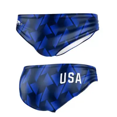 Turbo Men's Water Polo Swimsuit Usa Artistic 2022 1