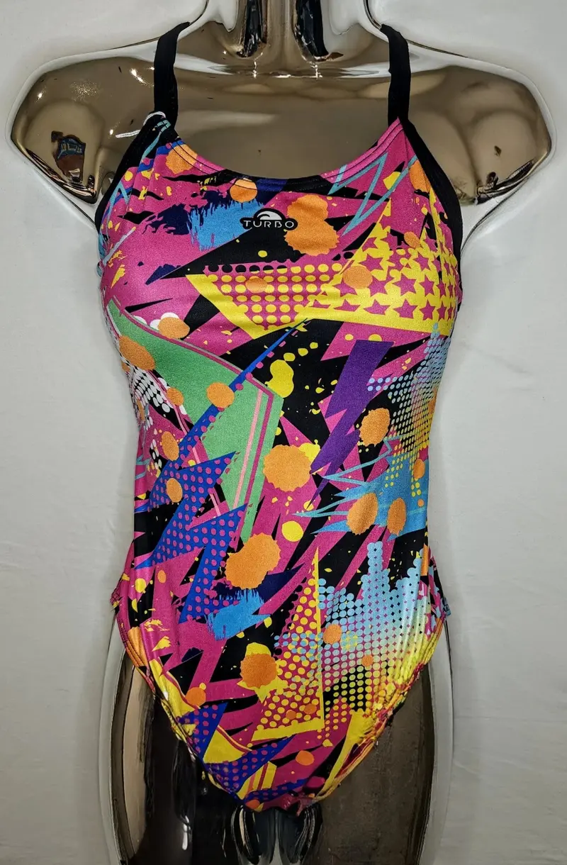 Turbo Women's Revolution Swimsuit - Pop Party 1
