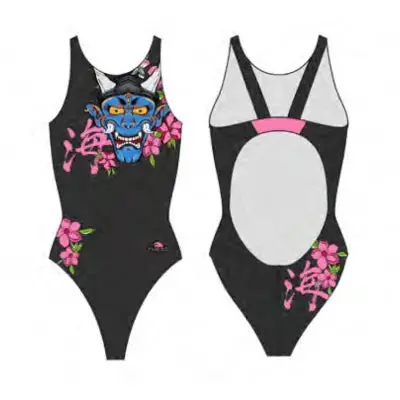 Turbo Women's Swimsuit Wide Strap Japan Devil 1