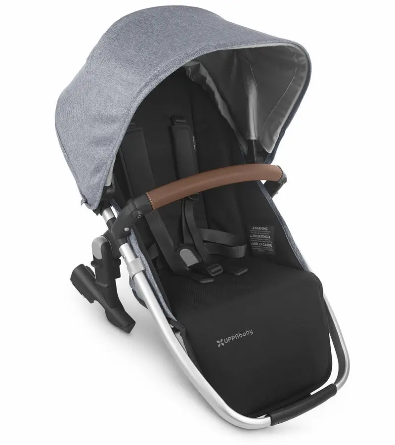 Uppababy Vista V2 Rumbleseat - Gregory (Blue Mélange/Silver/Saddle Leather) 1