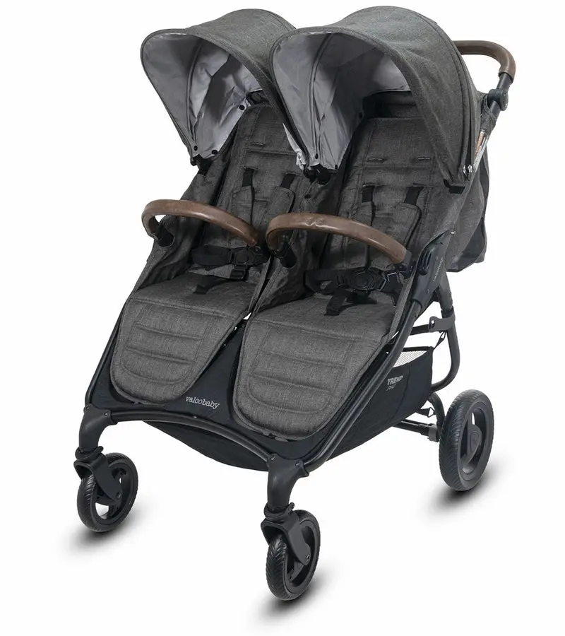 Valco Baby 2025 Duo Trend Double Stroller - Charcoal 1