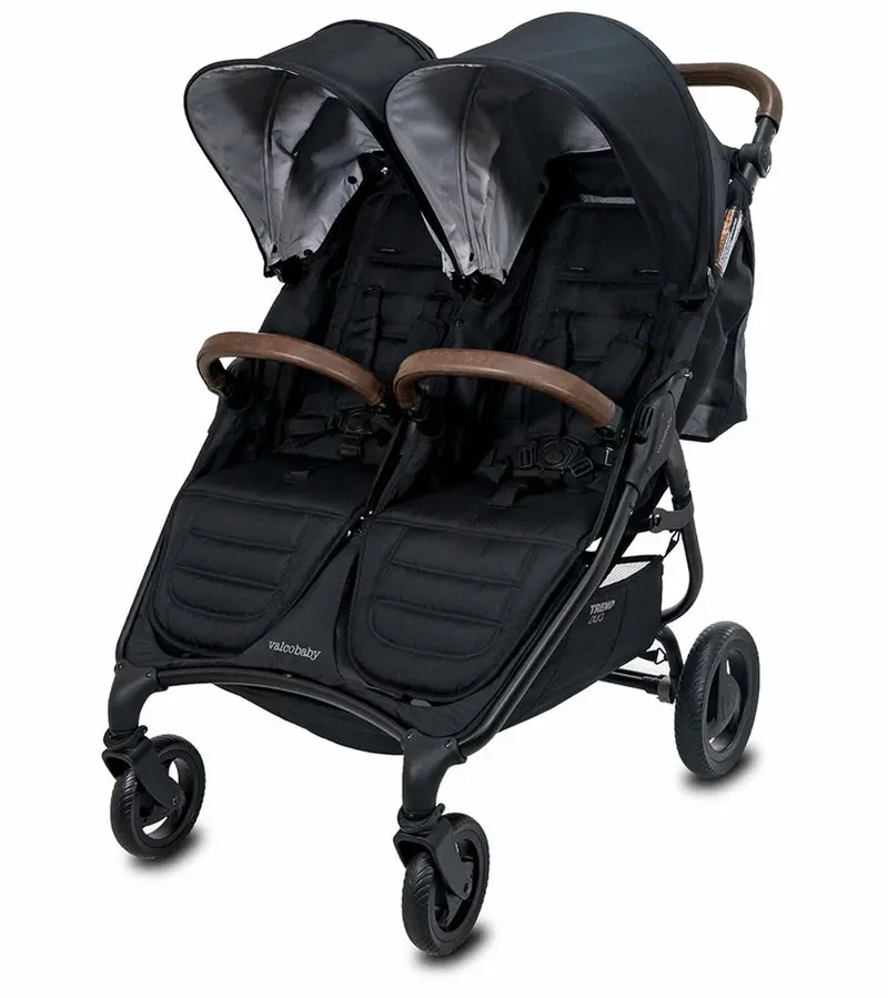 Valco Baby 2025 Duo Trend Double Stroller - Night Black 1
