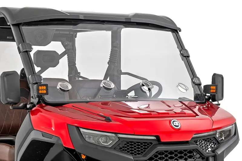 Vented Full Windshield | Scratch Resistant | Cfmoto Uforce U10 Pro 1
