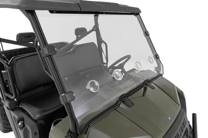 Vented Full Windshield | Scratch Resistant | Polaris Ranger 570 1