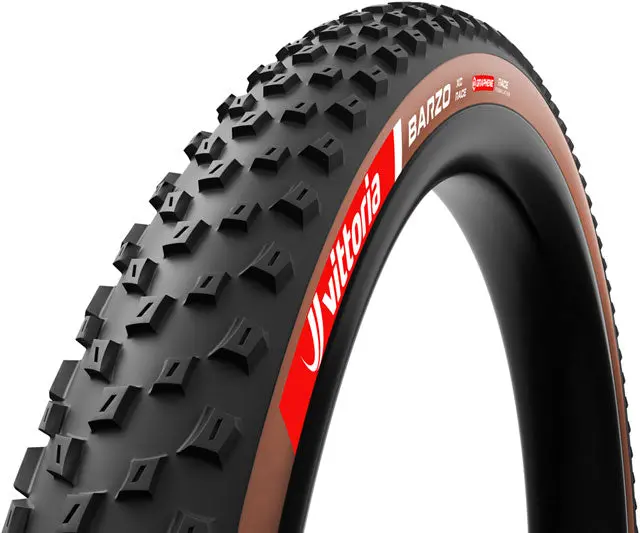 Vittoria Barzo Xc Race Tire - Tubeless, Folding, Black/Brown, Race Graphene + Silica 1