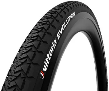 Vittoria Evolution Ii Tire Clincher, Wire, Black 1