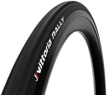 Vittoria Rally Tire - 700 X 25, Tubular, Folding, Black 1