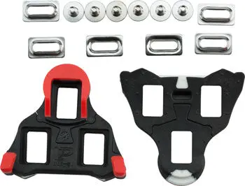 Vp Sl Road Cleat 0 Degree Float Black/Red 1