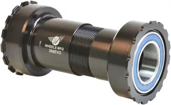 Wheels Manufacturing 386 Evo Bottom Bracket With Angular Contact Bearings For 22/24Mm (Sram/Gxp) Spindles 1