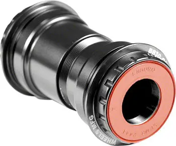 Wheels Manufacturing Bb30 To Shimano Bottom Bracket With Angular Contact Bearings Black Cups 1