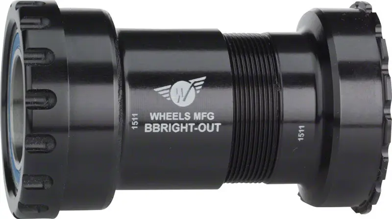 Wheels Manufacturing Bbright Direct Fit To Shimano Bottom Bracket With Abec-3 Bearings 1
