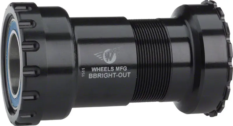 Wheels Manufacturing Bbright Press-Fit To Sram Gxp Bottom Bracket With Abec-3 Bearings 1