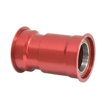 Wheels Manufacturing Pressfit 30 Bottom Bracket With Angular Contact Bearings Red Cups 1