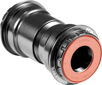 Wheels Manufacturing Pressfit 30 To Shimano Bottom Bracket With Abec-3 Bearings Black Cups 1