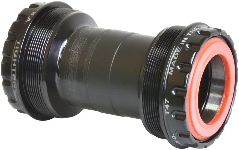 Wheels Manufacturing T47 Outboard Bottom Bracket - Dub Spindle, Abec-3 Bearing, Black 1