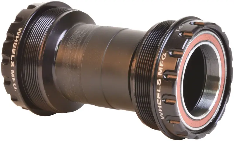 Wheels Manufacturing T47 Outboard Bottom Bracket With Angular Contact Bearings For 30Mm Spindles, Fits B.B. Shells 68Mm To 100Mm 1