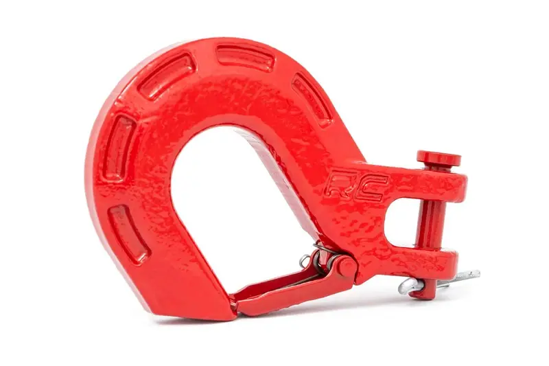 Winch Hook | Forged | Red 1