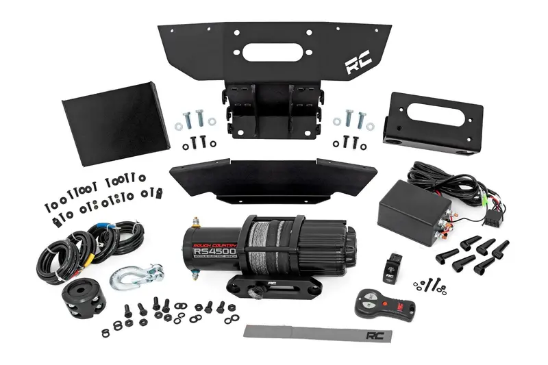 Winch Mount | Front | Rs4500s | Polaris Rzr Xp1000-4 (2024) 1