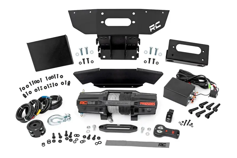 Winch Mount | Front | Rs6500s | Polaris Rzr Xp1000-4 (2024) 1