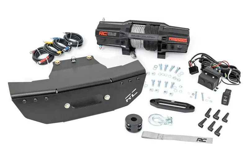 Winch Mount | Rs4500s | Polaris Rzr Turbo S4 1