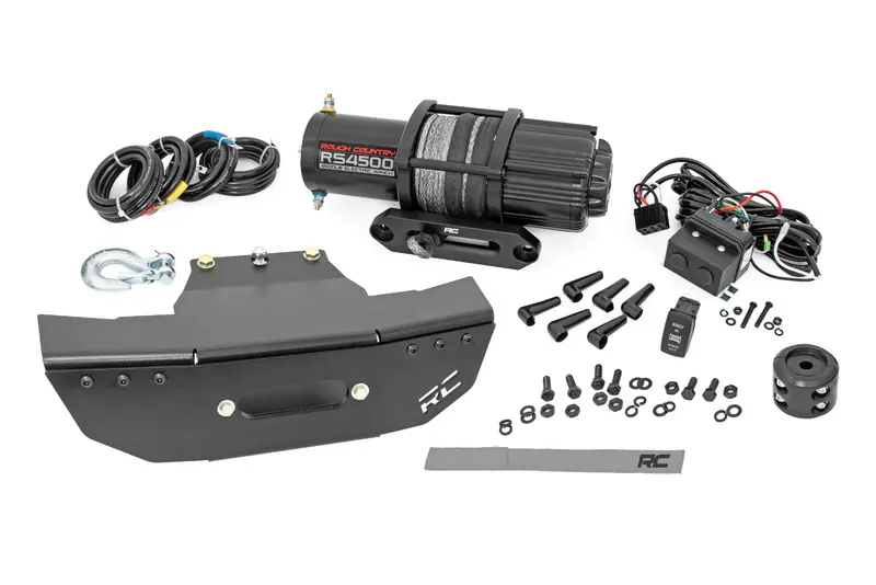 Winch Mount | Rs4500s | Polaris Rzr Turbo S4 1