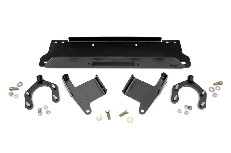Winch Mounting Plate | Factory Bmpr | Jeep Wrangler Jk/Wrangler Unlimited (07-18) 1