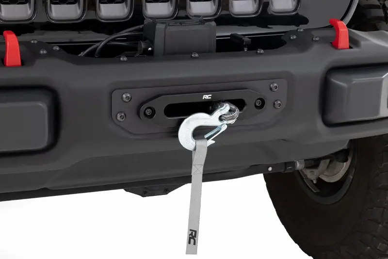 Winch Mounting Plate | Modular Steel Oe Bumper | Jeep Gladiator Jt/Wrangler Jl (18-26) 1