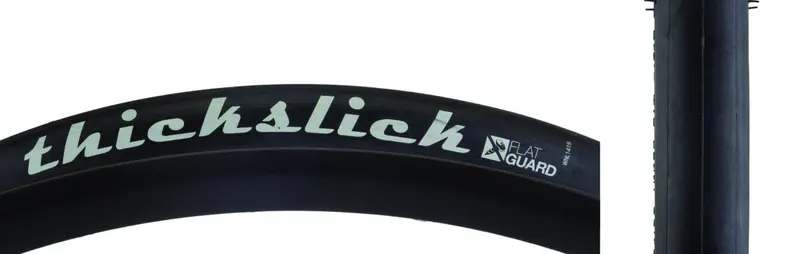 Wtb Thickslick Flat Guard Tire - 700 X 23, Clincher, Wire 1