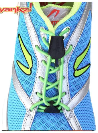 Yankz! Race Laces-Green W/ White 1