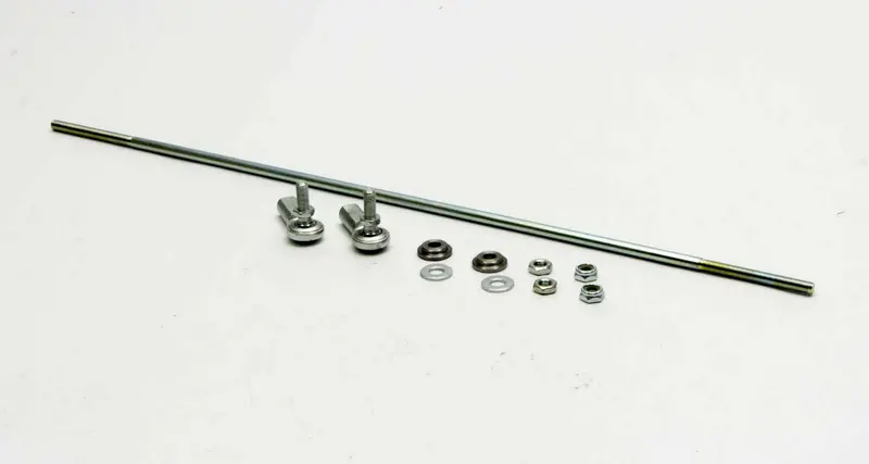Afco Racing 10175-21 Throttle Rod Kit With 21-Inch Solid Pushrod – Race-Ready Setup 1