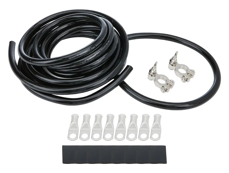 Allstar Performance 2-Gauge Battery Cable Kit – All-Black, Single-Battery Setup 1