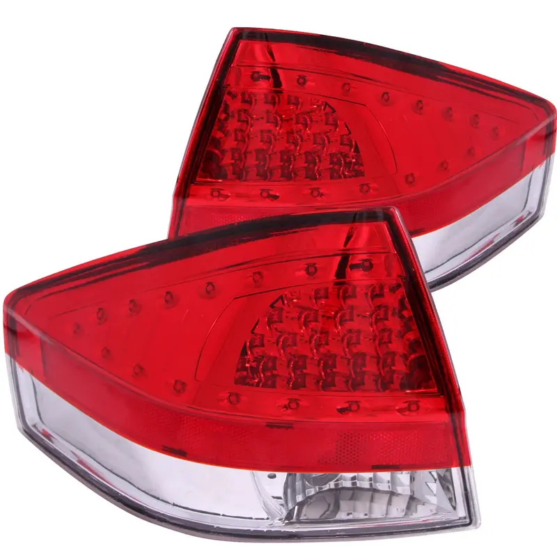 Anzo Usa 321197 Led Tail Light Assembly – Red/Clear Lens Design, Sold As Pair 1