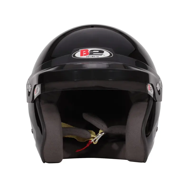 B2 Helmets Icon Series Sa2020 Certified Motorcycle Helmet – Matte Black, Large (1530A13) 1