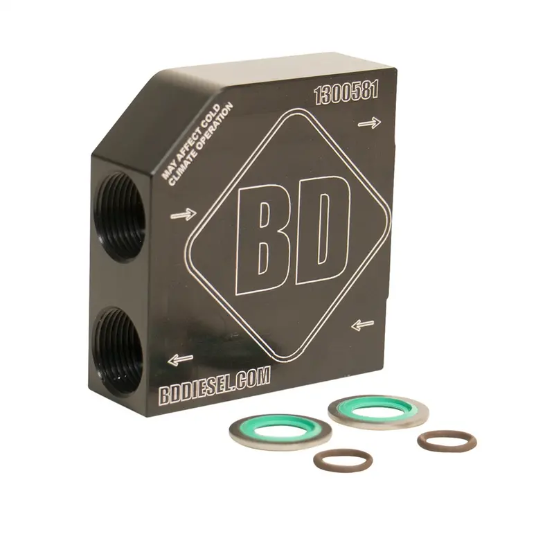 Bd Diesel Transmission Oil Cooler Bypass Eliminator Kit – Model 1061527 1