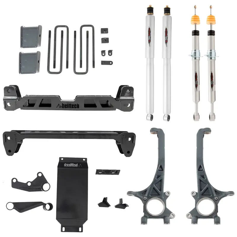 Belltech Trail Performance Lift Kit – 4–6 Inch Raise With Front/Rear Struts 1