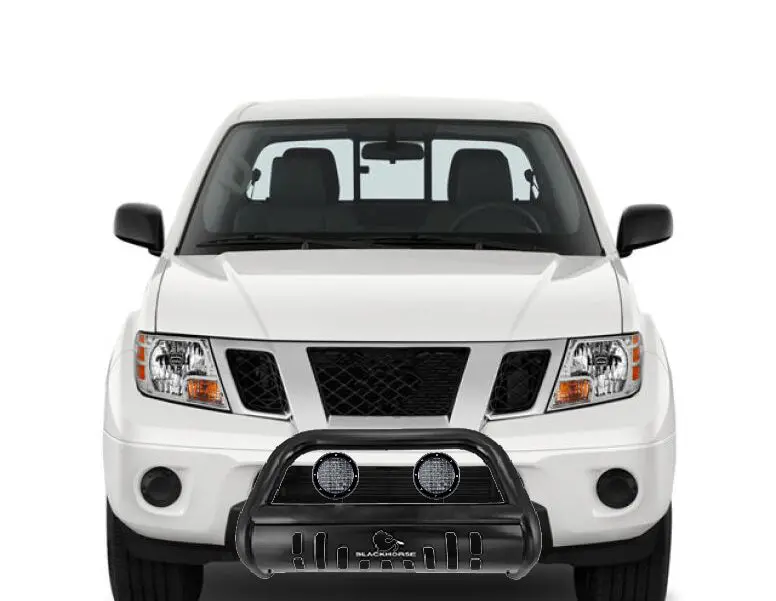 Black Horse Off-Road Cbb-Nib4201Sp-Plfb Black Steel Front Skid Plate 1