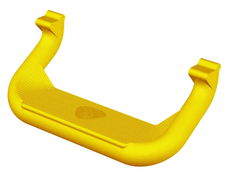 Carr Super Hoop Side Steps – Xp7 Safety Yellow Powder Coat, Sold As Pair 1