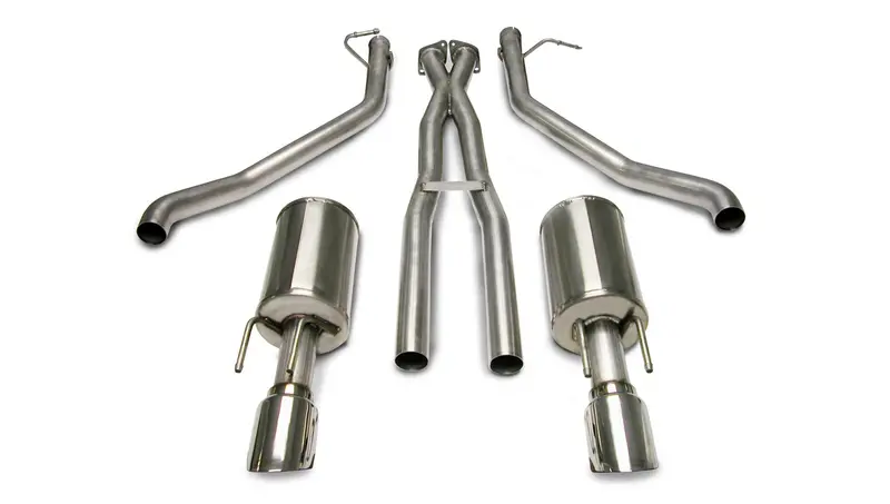Corsa Performance Cat-Back Exhaust System – 2.5" Dual Exit With X-Pipe & 4" Polished Tips For 2005–2006 Pontiac Gto 1